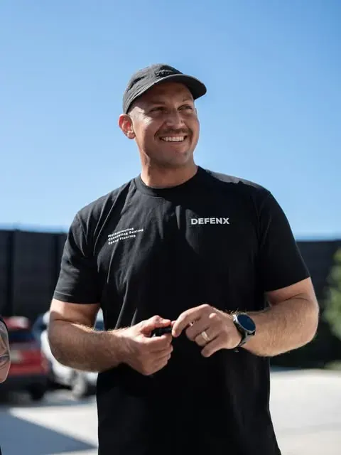 Steele Davis, owner of DefenX